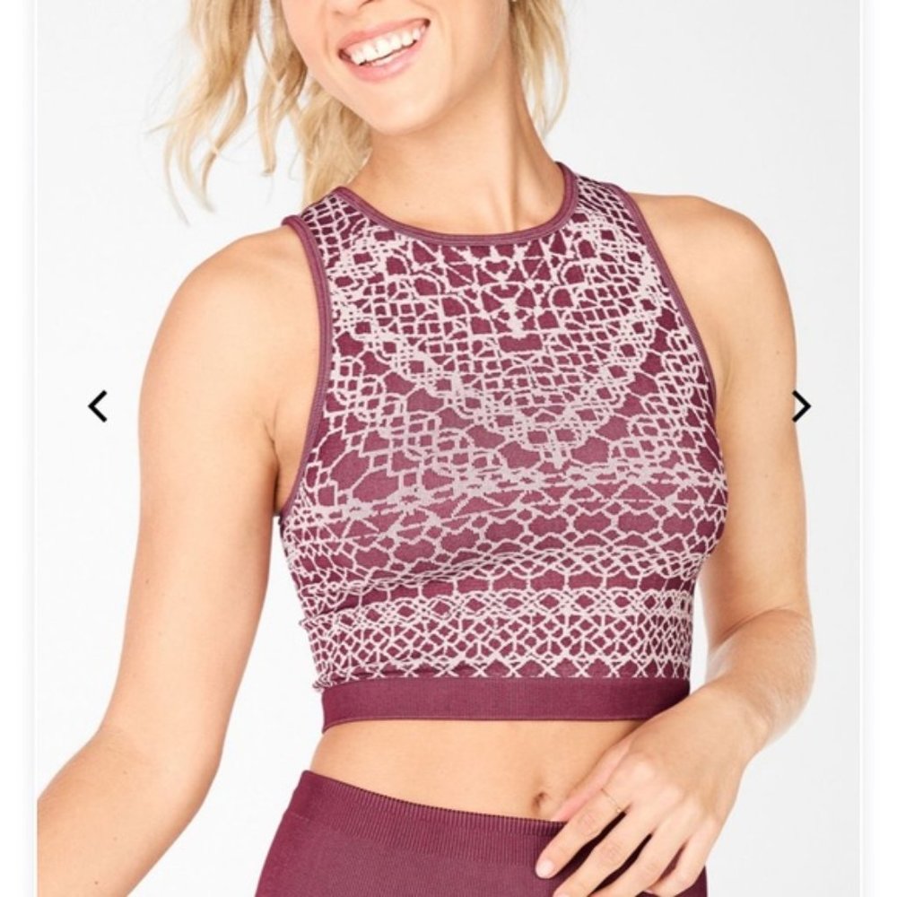 Fabletics Veranda Seamless Cropped Tank
